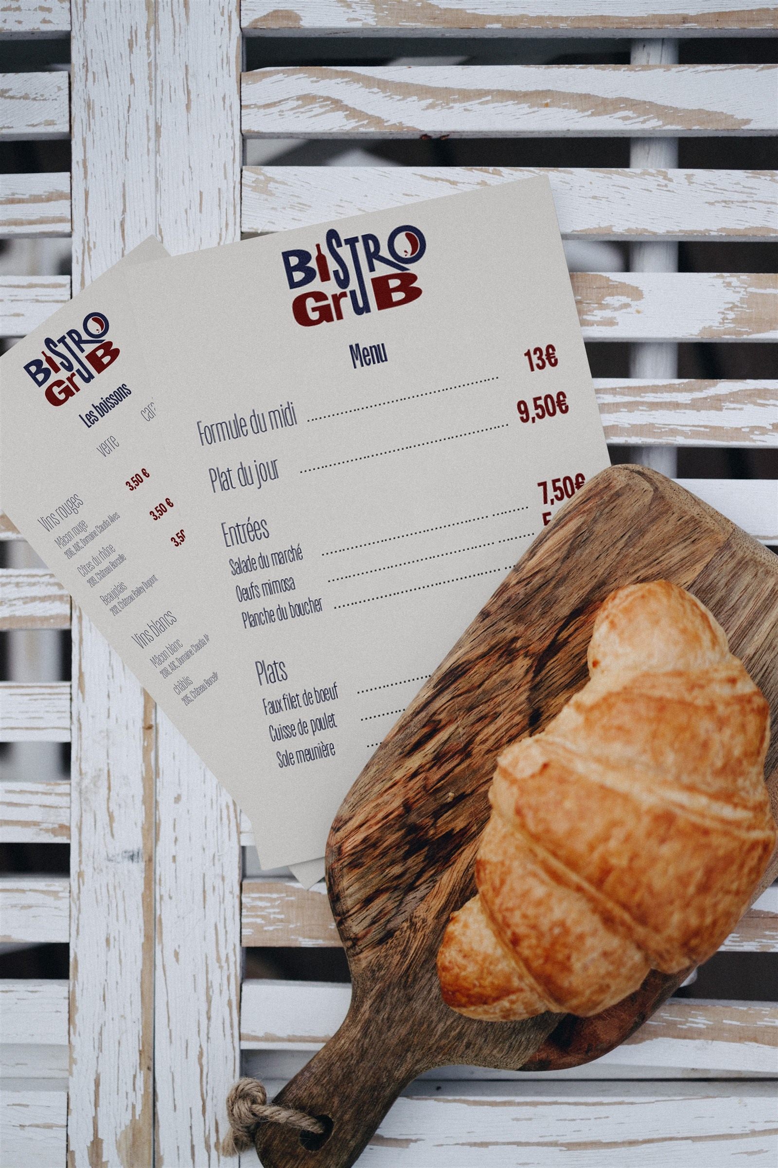 Menu du restaurant Bistro Grub